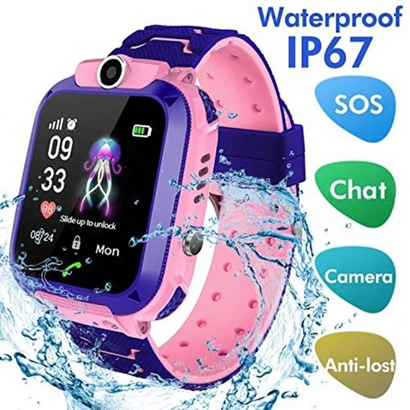 Smartwatch Watches Digital - 2G 어린이 스마트 시계 SOS 통화
