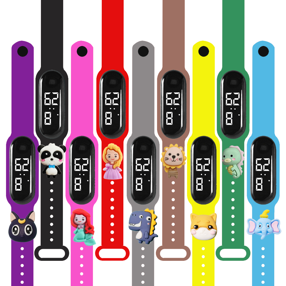 Smartwatch Watches Digital - 다채로운 색상의 어린이용 스마트워치, 남아 여아