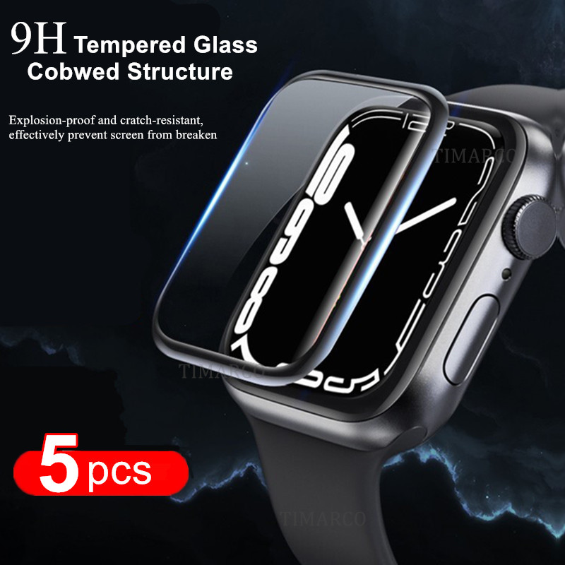 Smart Watch Screen Protector - 애플 워치용 스크린 보호대, 완전 강화