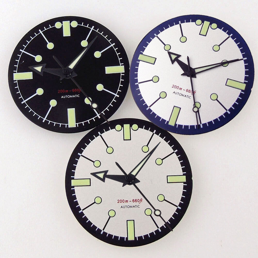 Luminous Dial Face - 31mm 베이지/블랙 무균 다이얼 페이스 피트