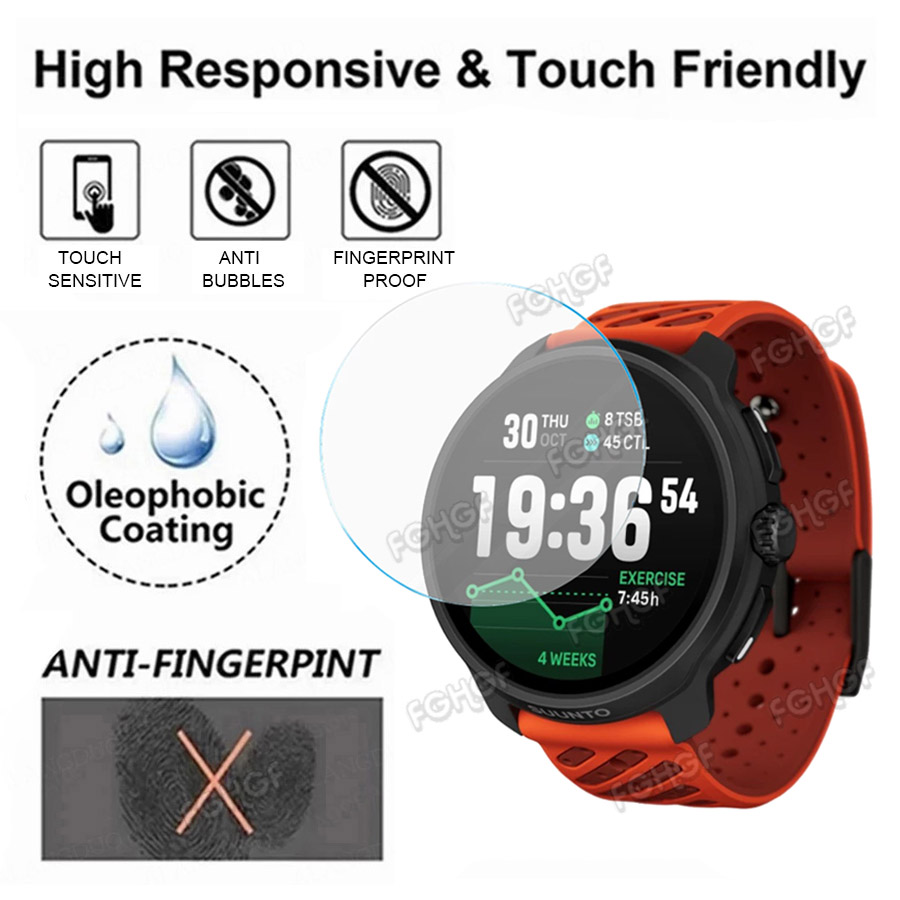 Smart Watch Screen Protector - Suunto Race 2/Race S용 강화 유리