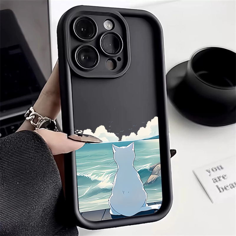 Watch Xs8 - 귀여운 고양이 바다 전화 케이스를보고 iPhone