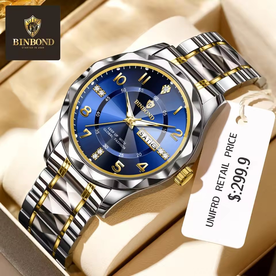 Smartwatch Casual Watches For Men - 남성용 시계 패션 트렌드 야간 조명