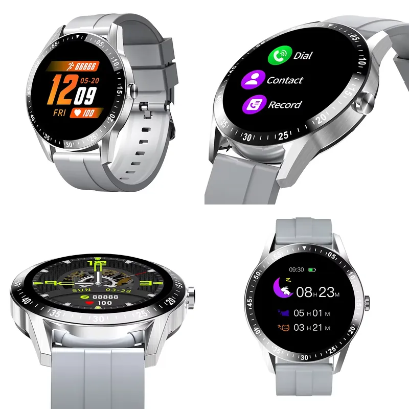 Watch Smart Smartwatch - 전화 및 날씨 기능이 있는 휴대폰