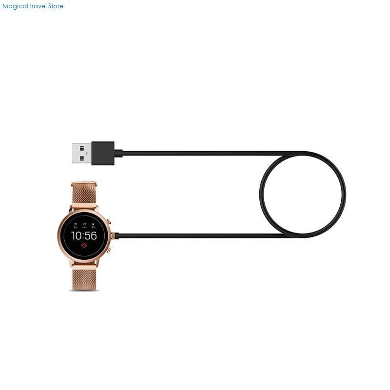 Fossil Watches Smartwatch Charger - Fossil-Gen6/5/4용 N2UB USB 충전 케이블 독