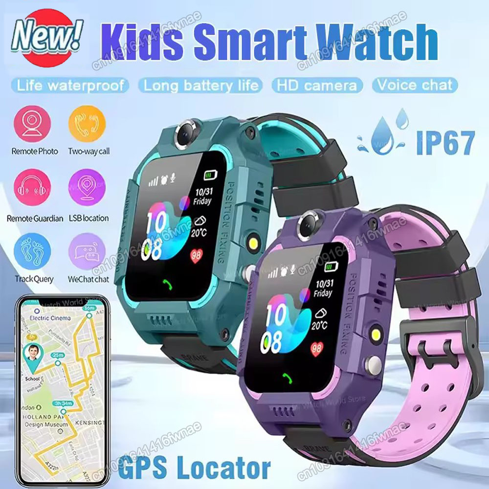 Smartwatch Watches For 12 Year Old Boy - 2026 키즈 2G 스마트워치 SOS GPS