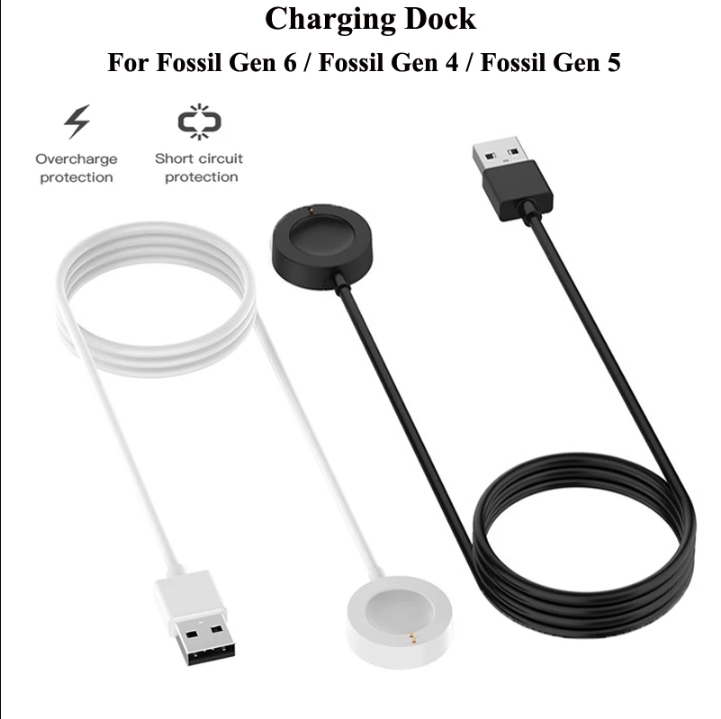 Fossil Watches Smartwatch Charger - 화석 Gen 6/화석 Gen 4/화석 Gen