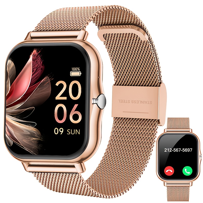 Smartwatch Stylish Watches For Women - 남성과 여성을 위한 풀 터치스크린 스마트워치,