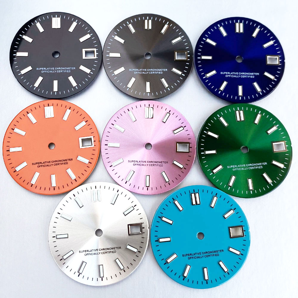 MOD 멸균 29mm 시계 다이얼 핸즈 세트 야광 블랙 - Luminous Dial Face 리뷰 및 가격