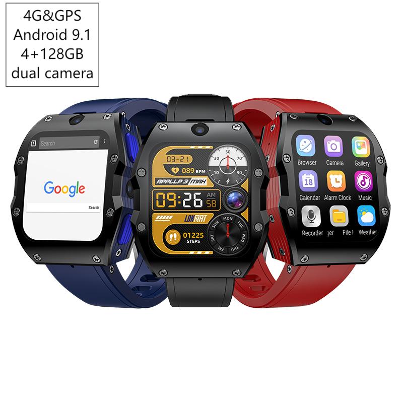 4G 안드로이드 스마트워치 4+128GB GPS 듀얼  - Watch Smart Smartwatch 리뷰 및 가격