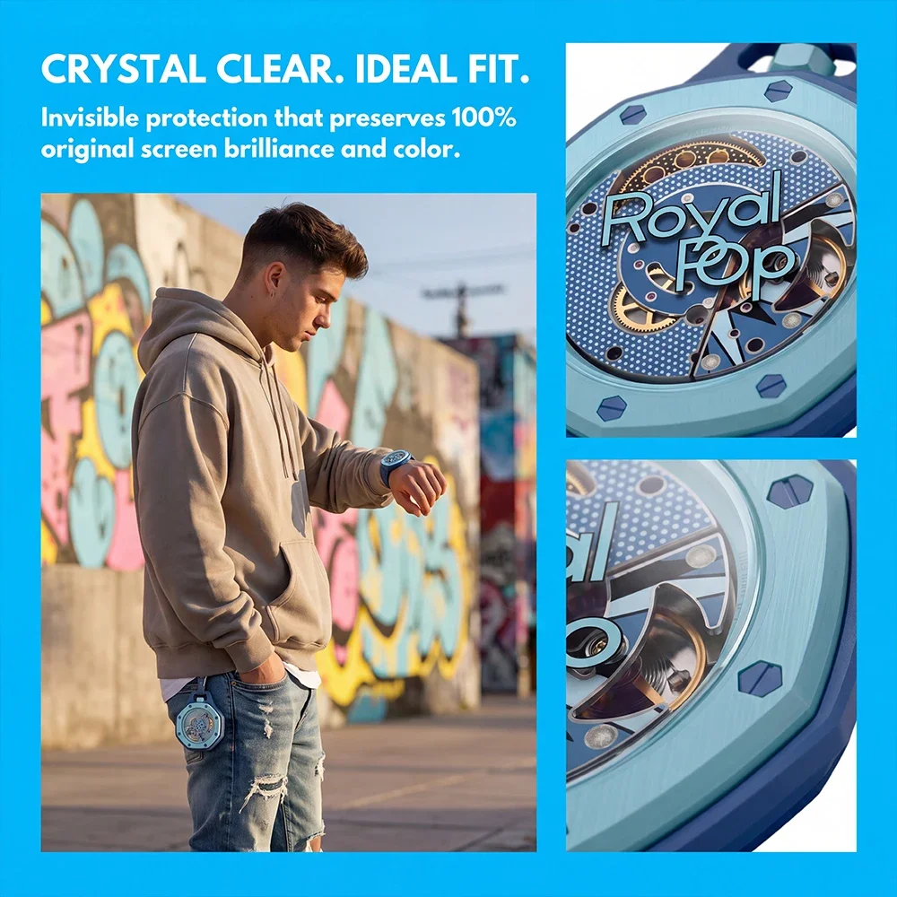 Swatch X AP Royal Pop 포켓 시계용 강 - Smart Watch Screen Protector 리뷰 및 가격