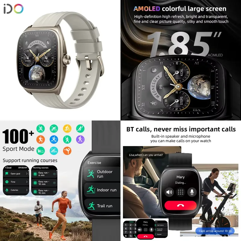 2025 패션 남성 스마트워치 제조업체 1.85인치 A - Watch Smart Smartwatch 리뷰 및 가격