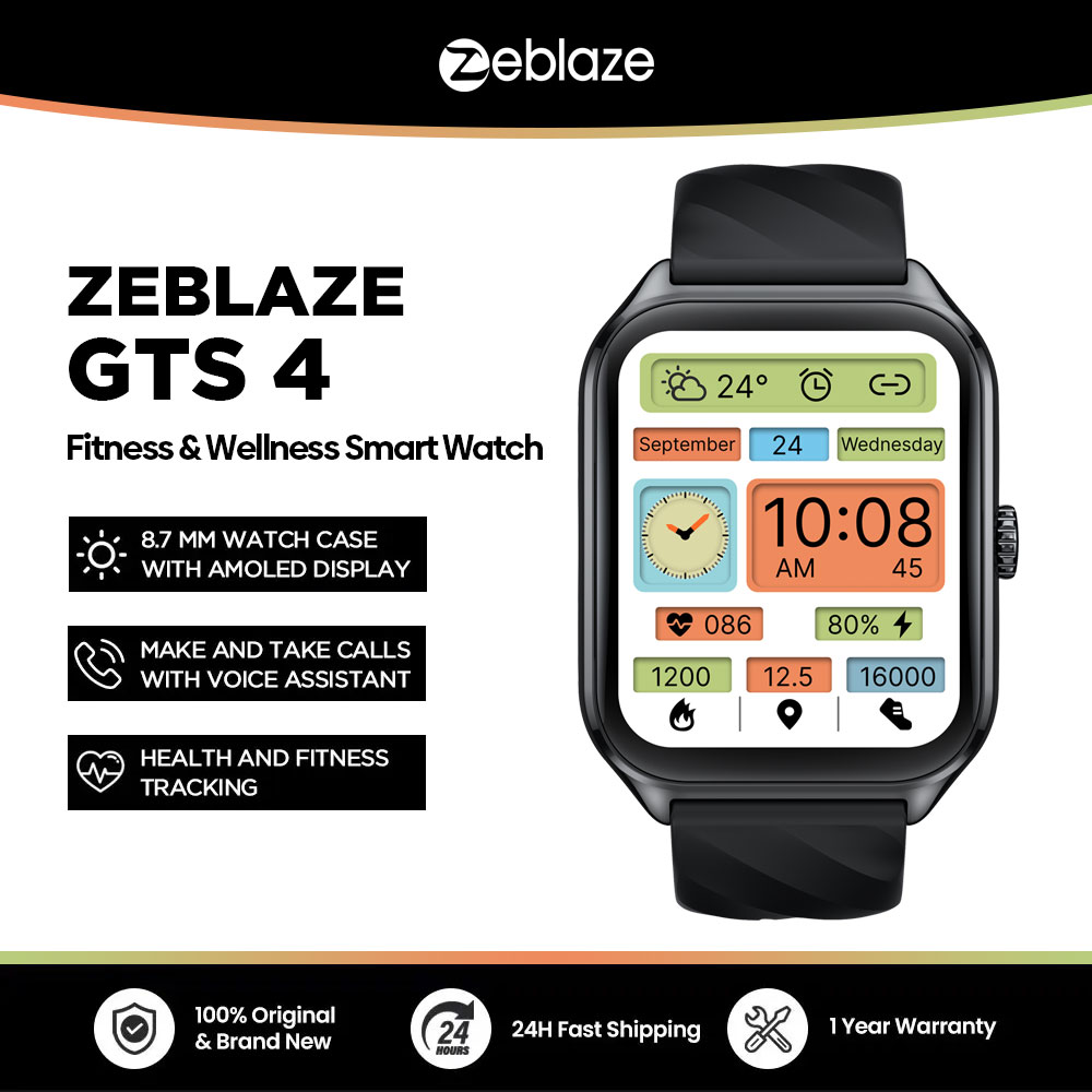 뉴 제블레이즈 GTS 4 음성 통화 기능 탑재 1.94 - Hybrid Smartwatch 리뷰 및 가격