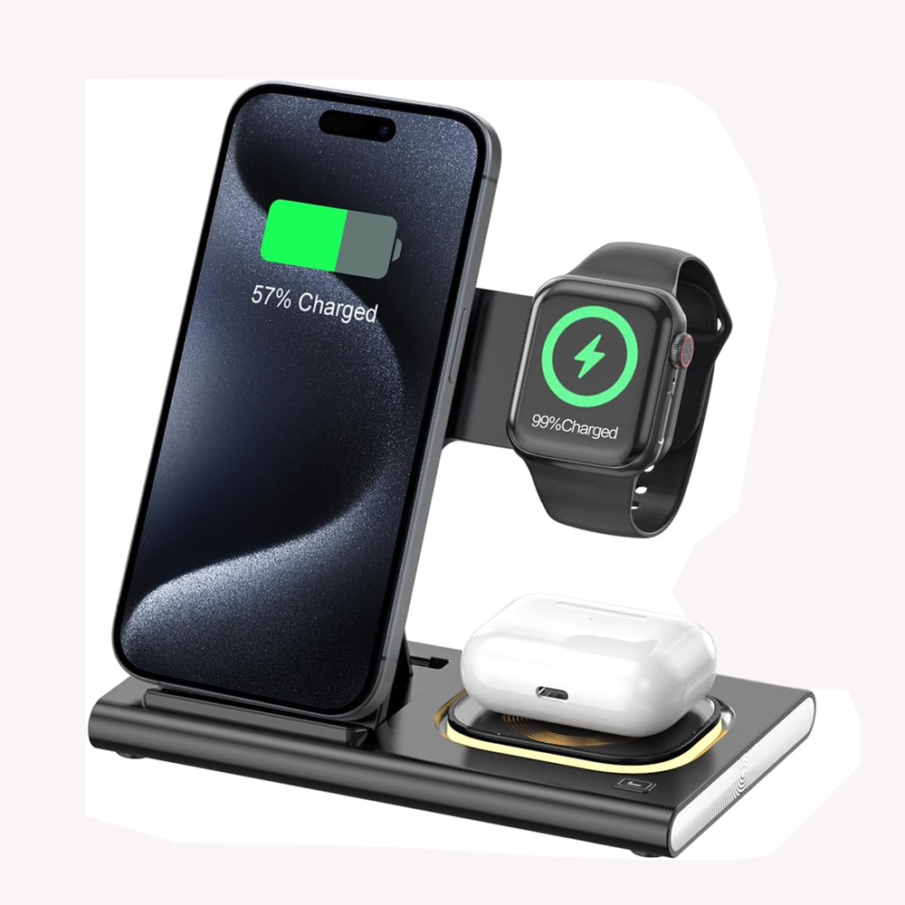 3 in 1 접이식 충전 스테이션 iWatch 10/9 - Watch Xs8 리뷰 및 가격