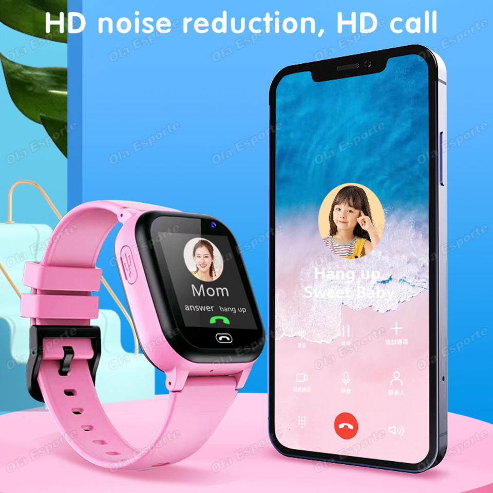 어린이용 스마트워치 남아 및 여아용 HD 통화 LED  - Smartwatch Watches For 12 Year Old Boy 리뷰 및 가격