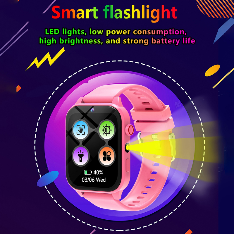어린이 게임 스마트 시계 손전등 방수 HD 카메라 수면 - Smartwatch Watches Gift For Boys 리뷰 및 가격