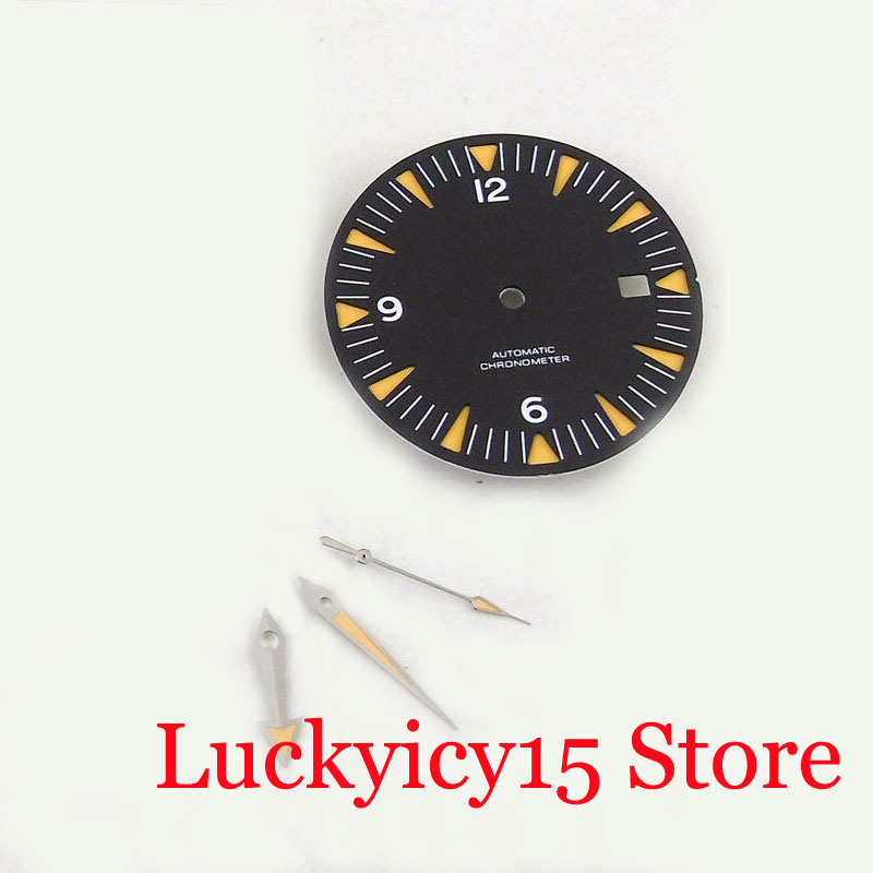 31mm 샌드위치 다크 블루 블랙 시계판 야광 마크 핸 - Luminous Dial Face 리뷰 및 가격