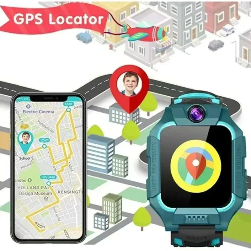 레노버 5G 키즈 스마트워치 남아 여아 선물용 GPS  - Smartwatch Watches Gift For Boys 리뷰 및 가격