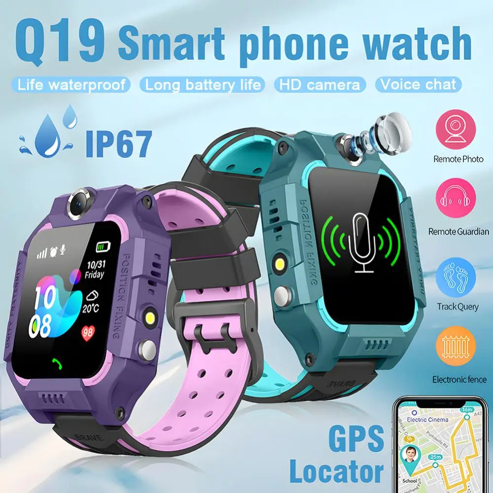 새로운 어린이용 2G 스마트워치 SOS LBS 트래커  - Smartwatch Watches Digital 리뷰 및 가격