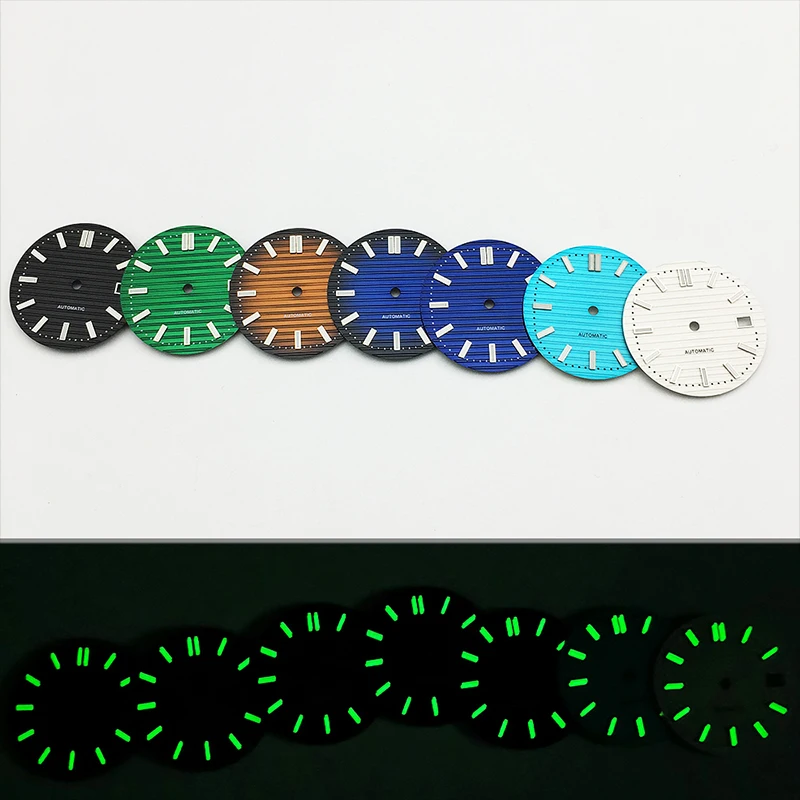 NH35 시계 다이얼 녹색 발광 다이얼, 29.8mm, - Luminous Dial Face 리뷰 및 가격