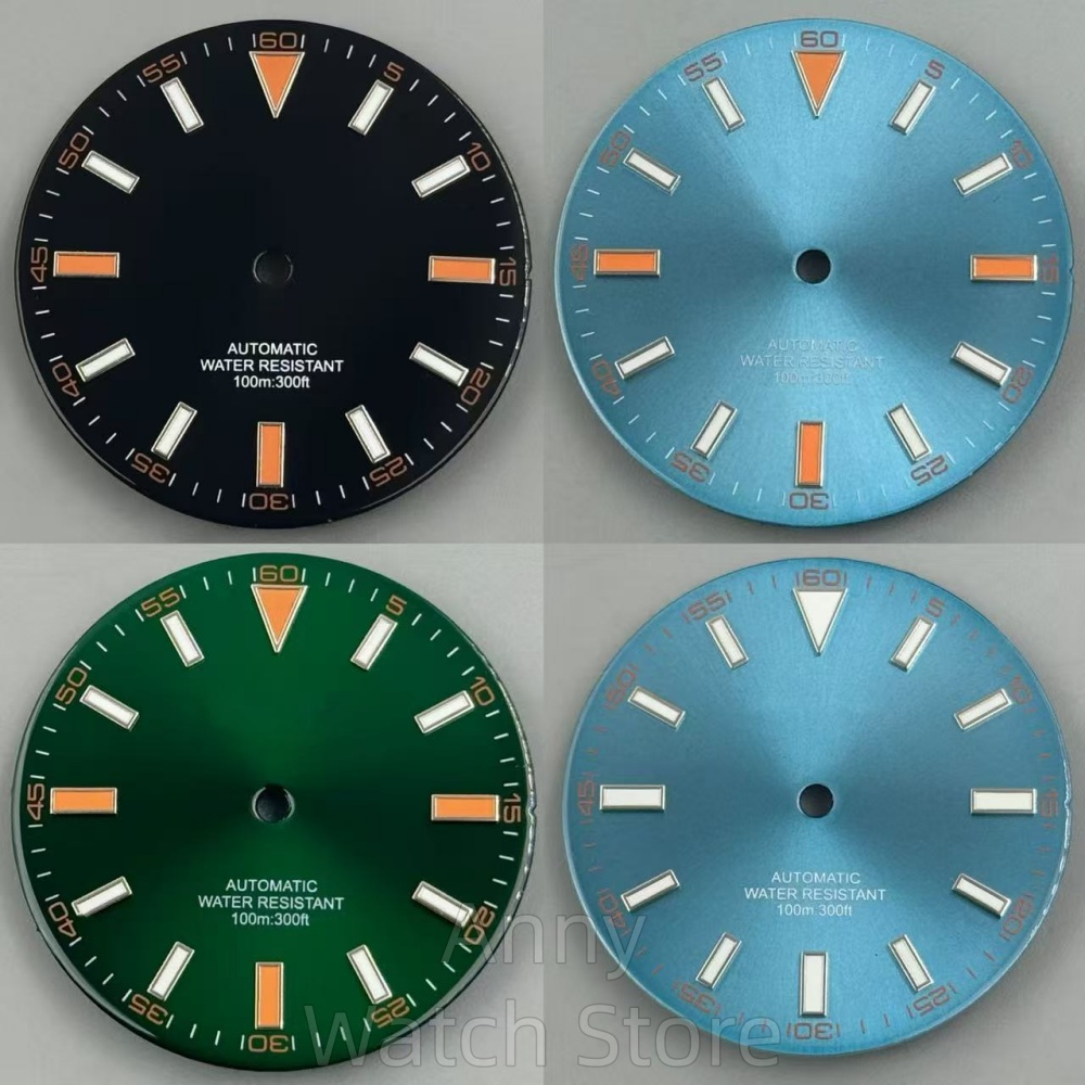 빛나는 32mm 선버스트/광택 시계 다이얼 시계 페이스 - Luminous Dial Face 리뷰 및 가격
