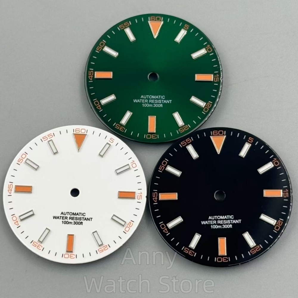빛나는 32mm 선버스트/광택 시계 다이얼 시계 페이스 - Luminous Dial Face 리뷰 및 가격