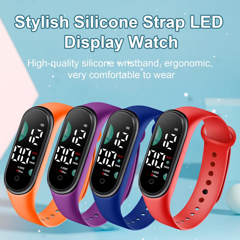 어린이용 스마트 LED 디지털 만화 시계, 어린이 시계 - Smartwatch Watches Digital 리뷰 및 가격