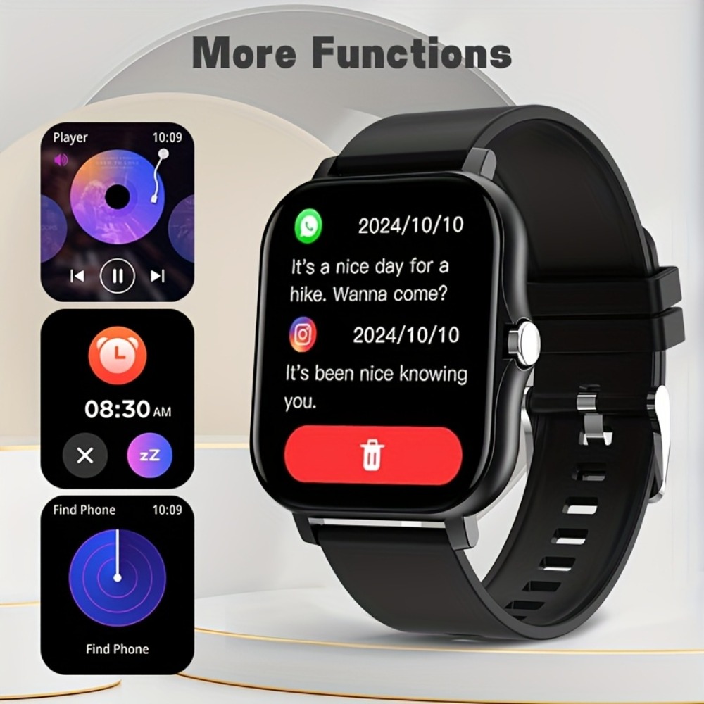 텍스트 지원 칼로리 카운터 Android iOS와 호환 - Smartwatch Stylish Watches For Women 리뷰 및 가격