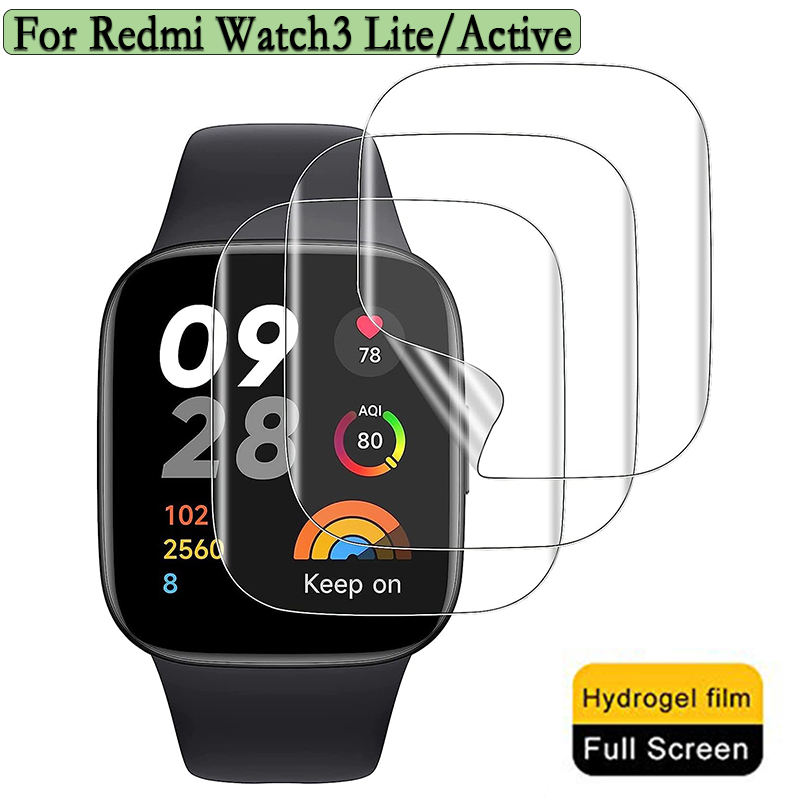 3/6pcs Redmi Watch 3 Active/Re - Smart Watch Screen Protector 리뷰 및 가격