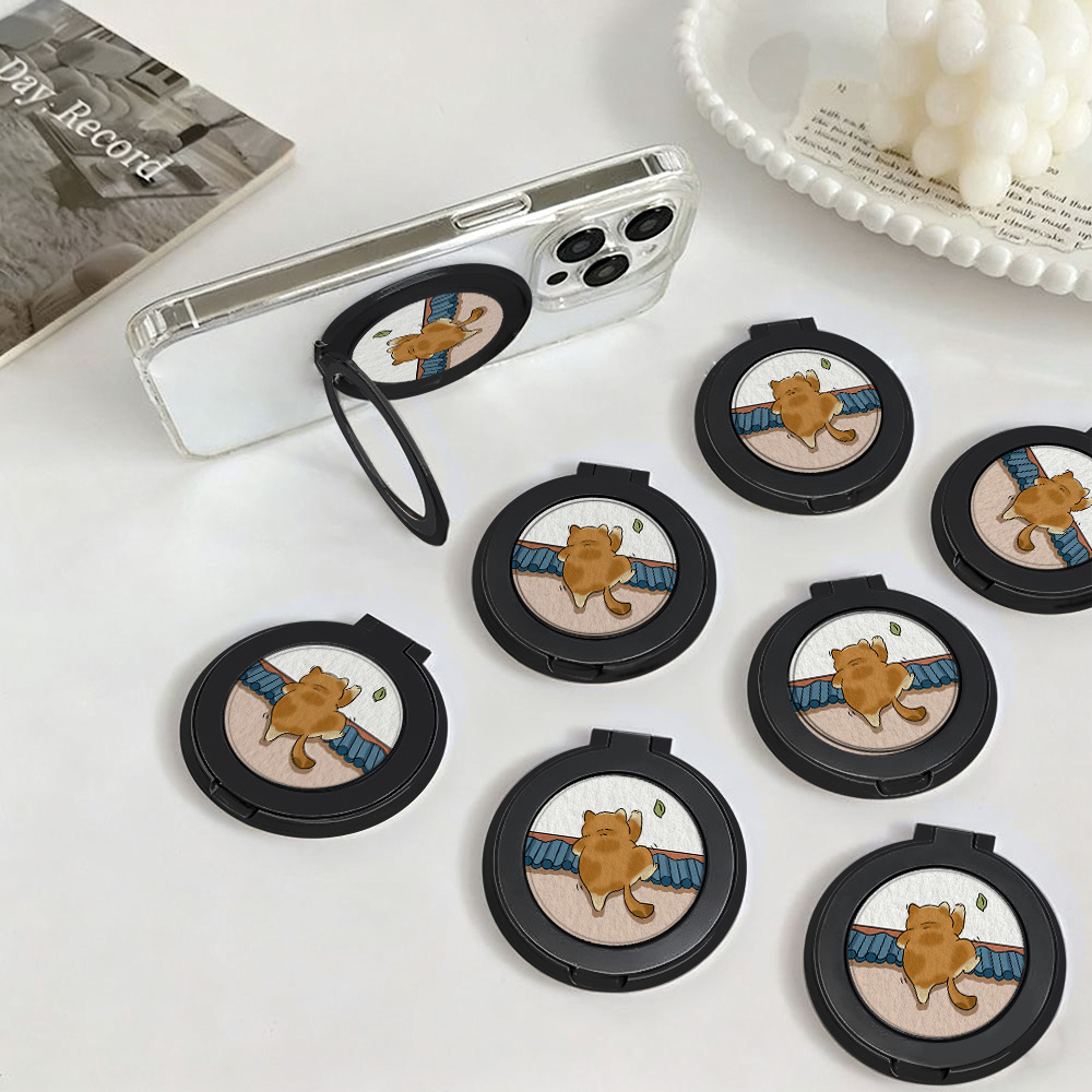 만화 고양이 손가락 그립형 휴대폰 거치대 360도 회전 - Watches Original 리뷰 및 가격