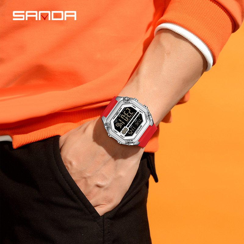 산다 핫세일 시계, 큰 다이얼 트렌디 남성용 다기능 디 - Smartwatch Watches Digital 리뷰 및 가격