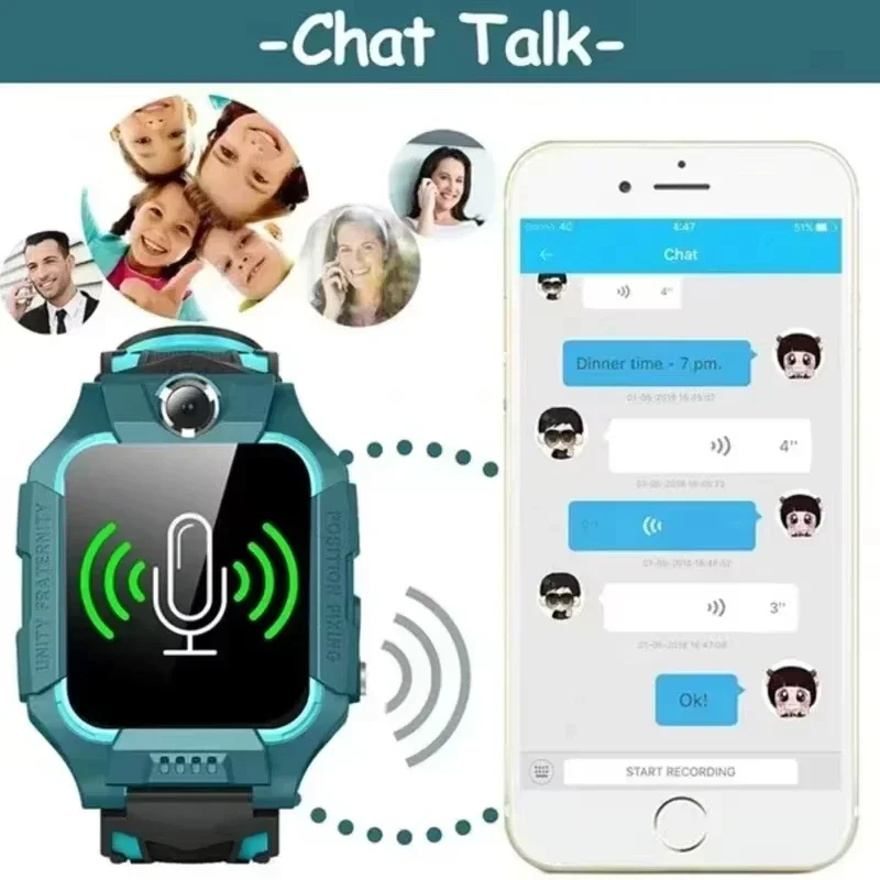 레노버 2026 신형 5G 방수 키즈 스마트워치 SOS - Smartwatch Watches Gift For Boys 리뷰 및 가격