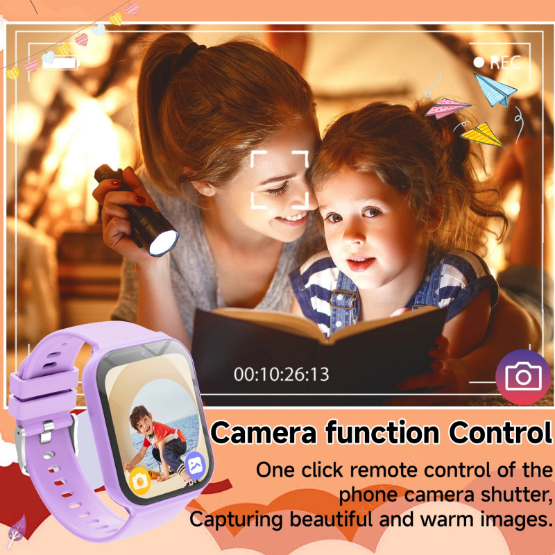 어린이를 위한 새로운 스마트워치 수면 모니터링 HD 카 - Smartwatch Watches Birthday Gift For Girls 리뷰 및 가격