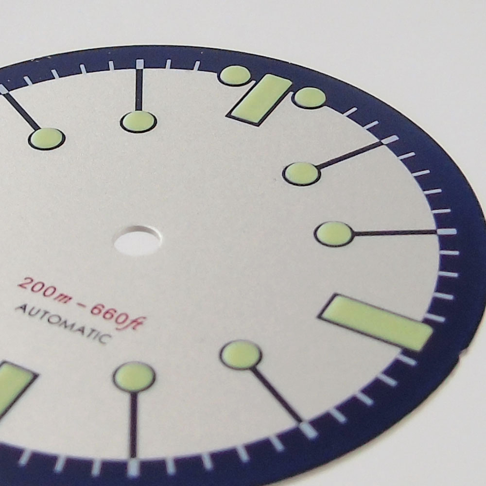 31mm 베이지/블랙 무균 다이얼 페이스 피트 NH35 - Luminous Dial Face 리뷰 및 가격