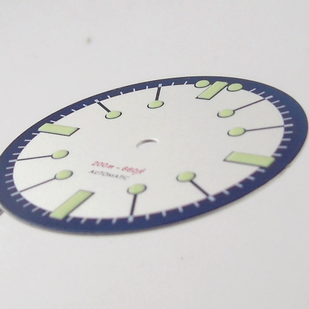 31mm 베이지/블랙 무균 다이얼 페이스 피트 NH35 - Luminous Dial Face 리뷰 및 가격