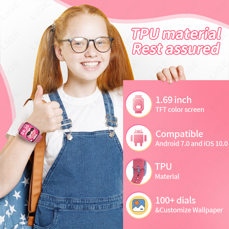 새로운 스마트 시계 어린이 소년 어린이 시계 학생 교육 - Smartwatch Watches Birthday Gift For Girls 리뷰 및 가격