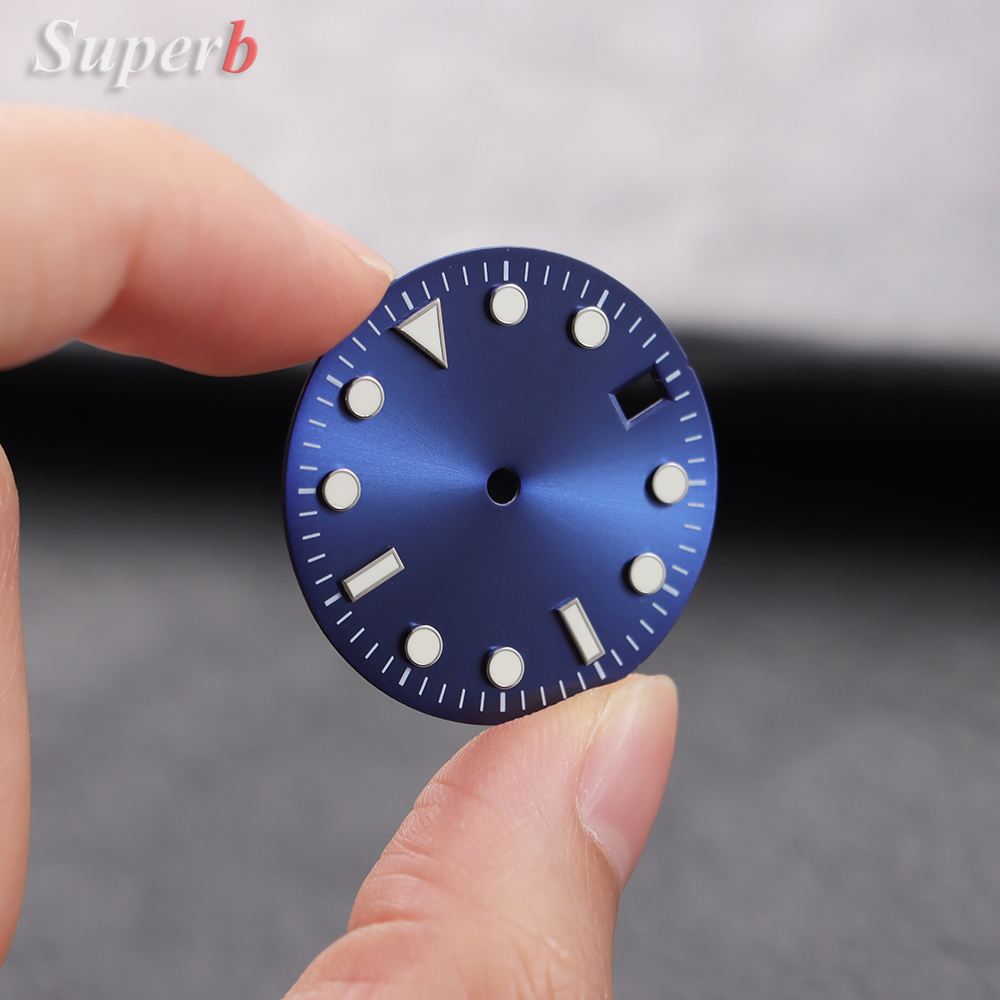 NH35 28.5mm 녹색 야광 S 다이얼 서브마리너  - Luminous Dial Face 리뷰 및 가격