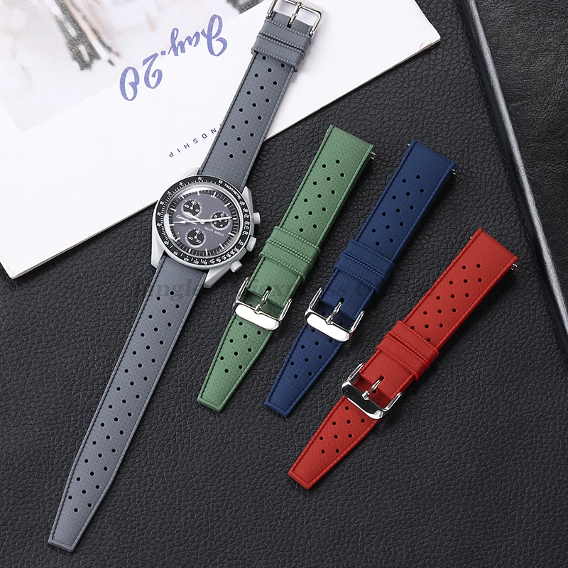 열대 실리콘 시계 밴드 퀵 릴리스 시계 밴드 18mm  - Citizen Watches Smartwatch 리뷰 및 가격