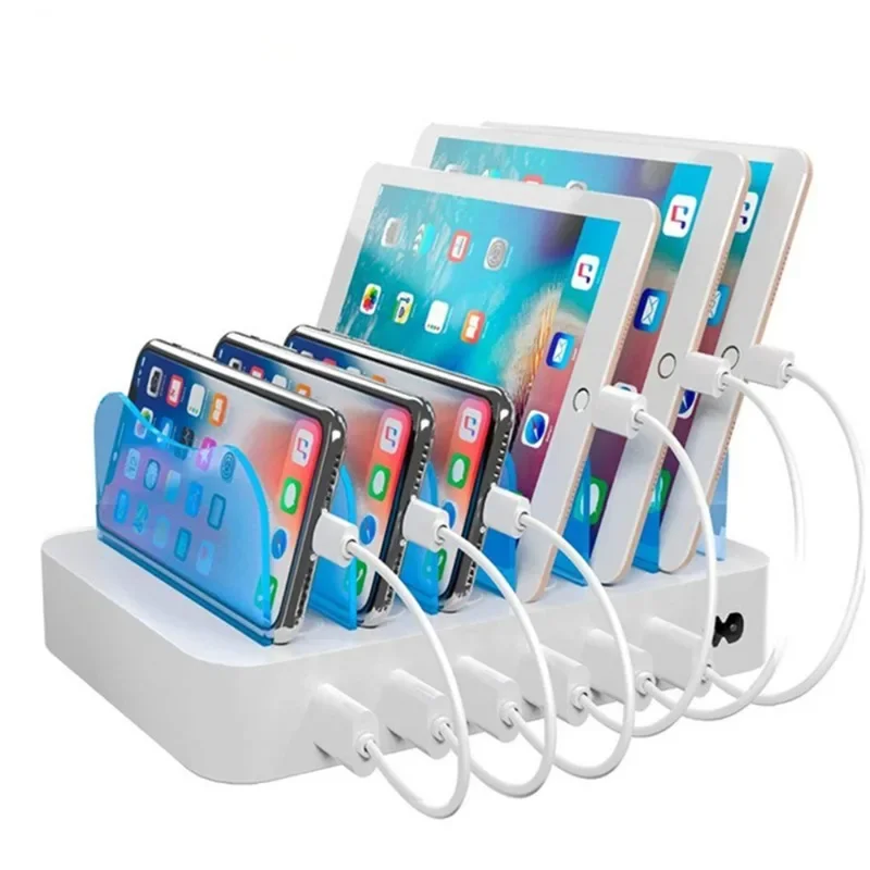 6USB 데스크탑 폰 거치대, 스마트 충전기, 6포트  - Watch Smart Smartwatch 리뷰 및 가격