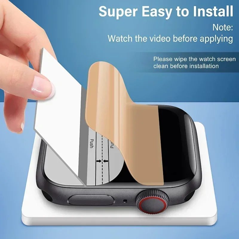 Apple Watch 용 하이드로 겔 화면 보호 필름  - Smart Watch Screen Protector 리뷰 및 가격