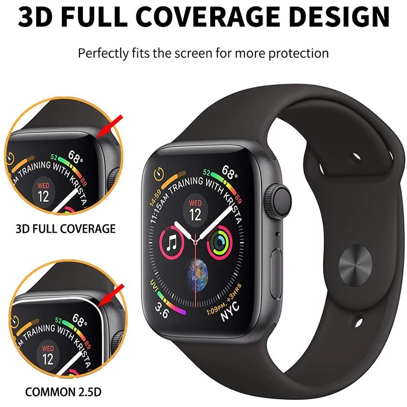 Apple Watch 시리즈 용 화면 보호기 10 9  - Smart Watch Screen Protector 리뷰 및 가격