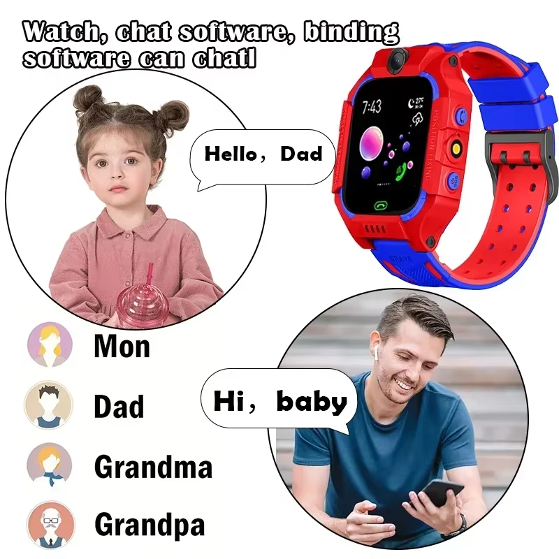 레노버 5G 어린이 카메라 스마트워치 GPS 위치추적  - Smartwatch Watches Gift For Boys 리뷰 및 가격
