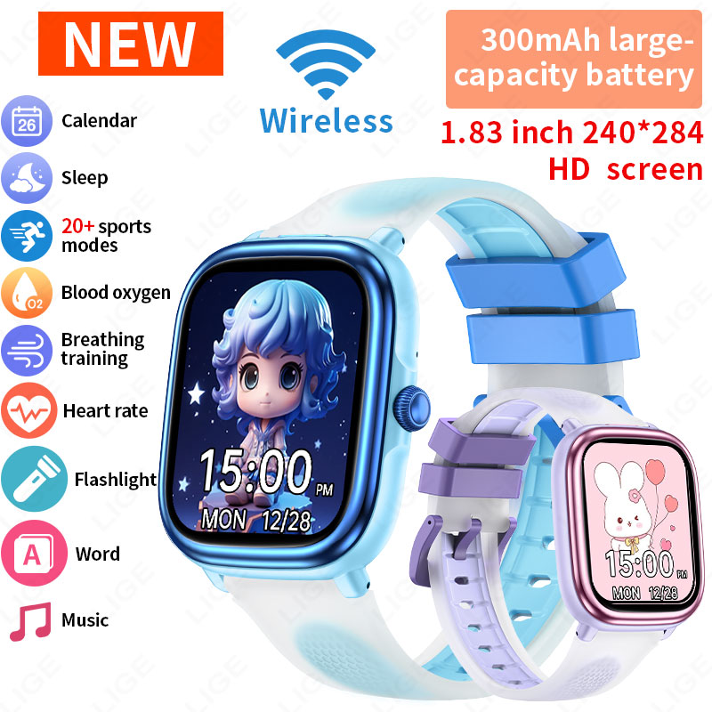 어린이 스마트워치, 남아 여아 스마트워치, 4-15세  - Smartwatch Watches Birthday Gift For Girls 리뷰 및 가격