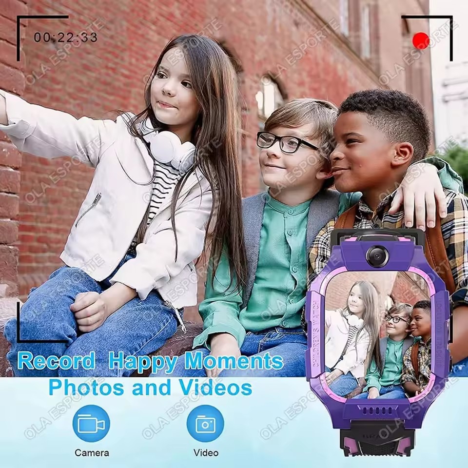 어린이 스마트워치 SIM 카드 GPS HD 카메라 화상 - Smartwatch Watches For 12 Year Old Boy 리뷰 및 가격